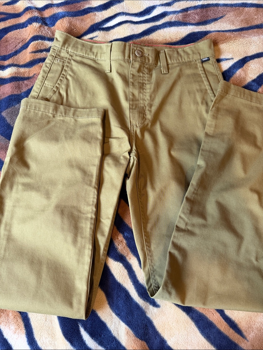 Vans Olive Green Chinos